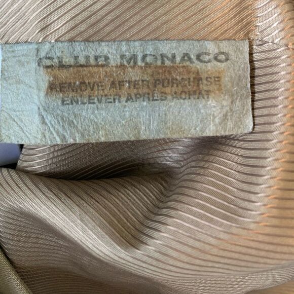 Club Monaco Khaki Trench Size XS - Picture 9 of 9